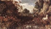 Roelant Savery Garden of Eden China oil painting reproduction